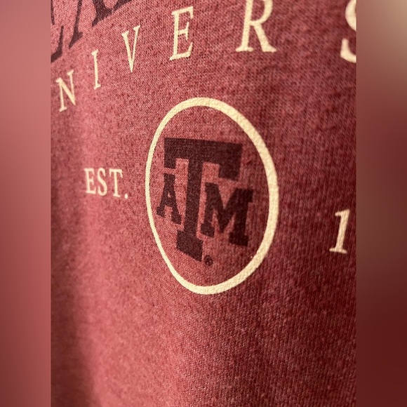 Texas A&M hoodie sweatshirt rose red women’s medium - Picture 3 of 8